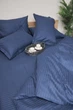 Комплект постельного белья Moon&Star Детский 110х140 наволочки 2х50х70 Delfi Blue Satin Stripe (MS-830000175) - изображение 8