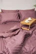 Комплект постельного белья Moon&Star Детский 110х140 наволочки 2х50х50 Garnet Satin Stripe (MS-830000178) - изображение 6