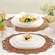 Zestaw talerzy obiadowych La Porcellana Bianca Essenziale Gourmet porcelanowych 26 cm 6 szt (P004400T26) - obraz 6