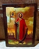 Икона святой князь Александр Невский (на дереве) 170*230 мм - изображение 1