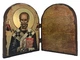 Икона Николай Чудотворец с молитвой (Складень) 170*230 мм - изображение 1