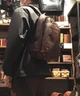 Тёмно-коричневый кожаный рюкзак мужской Ashwood Leather 8144 Brown - изображение 2