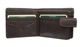 Коричневый мужской кожаный кошелек Visconti HT13 Strand choc - изображение 3