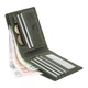 Зелёный кожаный кошелек мужской Visconti 707 OIL GRN Shield - изображение 4