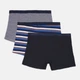 Трусы (3шт) Basic Collection XXL синий, темно синий 1438090363 - изображение 2