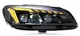 Передние альтернативная тюнинг оптика фары LED на Volkswagen Passat B7 FULL LED 11-15 комплект Фольксваген Пассат Б7 L2972 - изображение 1