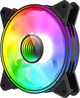 Кулер GameMax FN-12Rainbow-Q-Infinity Black - изображение 1