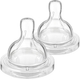 Силіконова соска Philips Avent Classic Anti-Colic 6м+ 2 шт (8710103534761) - зображення 1