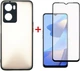 Комплект чохол для смартфона + скло OPPO A57s DENGOS Black (DG-KM-35) - зображення 1