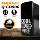 Повербанк умб 60000 mah Andowl Q-CD906X1 з usb ліхтариком дисплеєм для телефону роутера зовнішній портативний акумулятор великої ємності чорний - зображення 1