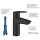 Набір змішувачів 3 в 1 для ванни Grohe QuickFix Start Black UA303301SQ чорний - зображення 4