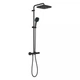 Душевая система с термостатом Grohe Tempesta Cube 250 266892431 черная - изображение 1