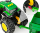 Zabawkowy traktor Tomy John Deere Monster Treads z przyczepą i dużymi kołami (0036881473534) - obraz 6