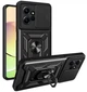 Чехол Camshield c кольцом-подставкой на Motorola Edge 40 Pro (black) - изображение 1