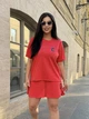 Спортивный костюм женский AVRORA АЕ 182459 46-48 Коралловый (ROZ6501035176) - изображение 4