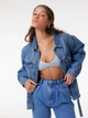 Джинсовая куртка женская Wrangler W231616XT S Голубая (8682344737808) - изображение 3