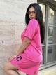 Спортивный костюм женский AVRORA АЕ 182461 50-52 Малиновый (ROZ6501035181) - изображение 3
