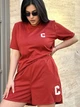 Спортивный костюм женский AVRORA АЕ 182464 46-48 Кирпичный (ROZ6501035186) - изображение 3