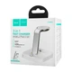 Бездротове зарядне пристрій HOCO CW43 Graceful 3-in-1 charger White - зображення 2