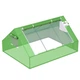 Парник садовый пленочный Focus Garden 002759 теплица плотность 140 г/м2 1,4х1,8х0,94 м Зеленый - изображение 3