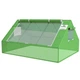 Парник садовый пленочный Focus Garden 002759 теплица плотность 140 г/м2 1,4х1,8х0,94 м Зеленый - изображение 4