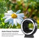 Автофокусний адаптер K&F Concept Canon EF для EOS M (EF EF-S для EOS-M) для EOS M3 M5 M6 M10 M50 M100 M200 - зображення 4
