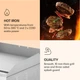 Электрический гриль Klarstein Grillmeile 4400, 2 х 2200 Вт, 50 - 300 °C - изображение 5