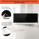 Острівна кухонна витяжка Klarstein Chandelier XL 90см, циркуляція повітря 590м³/год LED, сенсорна,чорна (10033108) - зображення 4