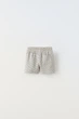 Комплект детский (свитшот + шорты) Zara 9000/667 140 см Молочный - изображение 5