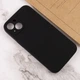 Чохол Silicone Case Full Camera Protective (AA) NO LOGO для Apple iPhone 13 (6.1") Чорний / Black - изображение 3