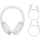 Накладные беспроводные наушники Baseus Encok Wireless headphone D02 Pro (NGTD01030) White - изображение 7