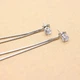 Бижутерия серьги-клипсы-каффы из медицинской стали Delysia King 3903 Silver 464 - изображение 3