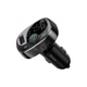 ФМ-модулятор Baseus T-Typed Bluetooth MP3/Charger with Car Holder (CCTM-01) Black - изображение 2