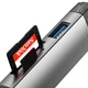 Кардридер U&P USB Type-C/USB 3.0/Micro USB - microSD/SD/USB 3.0 OTG Grey (SSE-U08-GY) - изображение 5