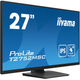 Монитор 27" IIYAMA ProLite T2752MSC-B1 IPS безрамочный/сенсорный экран Черный - изображение 3