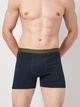 Трусы (3шт) Basic Collection XL темно синий, серый 1438090215 - изображение 6