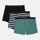 Трусы (3шт) Basic Collection L черный, зеленый 14380902415 - изображение 1