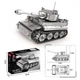 Дитячий конструктор Sd.Kfz.181 Танк тигр 457 деталей із фігурками блочний сірий (21-7-89004) - зображення 2