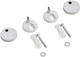 Инсталляция GROHE Rapid SL 3884966Q c панелью смыва Even 38966000 + унитаз KRONER Oker WHI533536 Rimless с сиденьем Slim Soft Close Quick Relase KO533536WHIR дюропласт - изображение 12