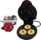 Апарат для приготування випікання пончиків 3 шт Mini Maker Waffle електрична машинка для пончиків 350 Вт - зображення 1
