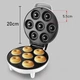 Апарат для приготування випікання пончиків 7 шт Donut Maker електрична машинка для пончиків 750 Вт - зображення 4