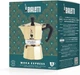 Биалетти гейзерная кофеварка Moka Express Gold, для кофе, на 3 чашки, Золотистая, алюминий, для плиты - изображение 4