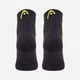 Набор мужских носков коротких HEAD Performance Quarter Unisex 791019001-009 35-38 2 пары Темно-серый/Желтый (8720245182034) - изображение 2
