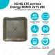 4G/3G LTE антенна панельная ENERGY MIMO 2x15 дБ 1700 - 2700 МГц - изображение 1
