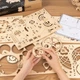 Конструктор Rokr 3D Годинник Сова 161 деталь (LK503) (6946785112900) - зображення 6