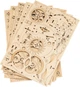 Конструктор Rokr 3D Годинник Сова 161 деталь (LK503) (6946785112900) - зображення 3