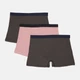 Трусы (3шт) Basic Collection XL коричнево розовый 14380928565 - изображение 2