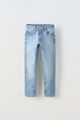 Джинси дитячі для дівчинки Zara SKINNY 4806/602 128 см Блакитний - зображення 1
