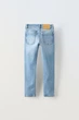 Джинси дитячі для дівчинки Zara SKINNY 4806/602 128 см Блакитний - зображення 2