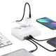 Мережевий фільтр USAMS US-CC160 3 розетки / 1 x USB, 2 x Type-C 65W 2м White (CC160TC01) - зображення 2
